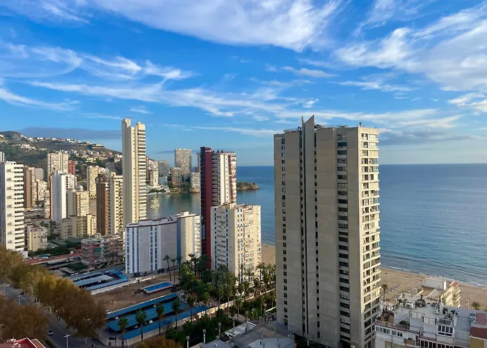 Apartmán Con Jacuzzi, Sauna, Gimnasio Y Piscina Enfrente Del Mar *