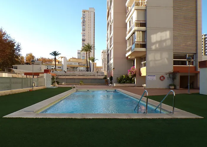 Con Jacuzzi, Sauna, Gimnasio Y Piscina Enfrente Del Mar Benidorm